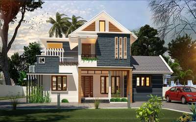 Completed project in Ammencherry.

 #designers  #Contractor  #CivilEngineer