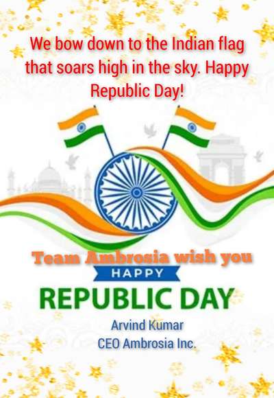 Good Wishes of 73rd Republic day to everyone.