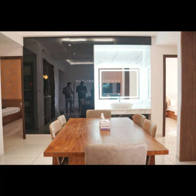 Dining area &wash Unit 
outline_interiors 



#InteriorDesigner ##interior #moderndesign #bedroomdecor #bedroomdesign #bedroom #WallDecors #kitchen #modularkitchendesign #KitchenInterior #DiningTable