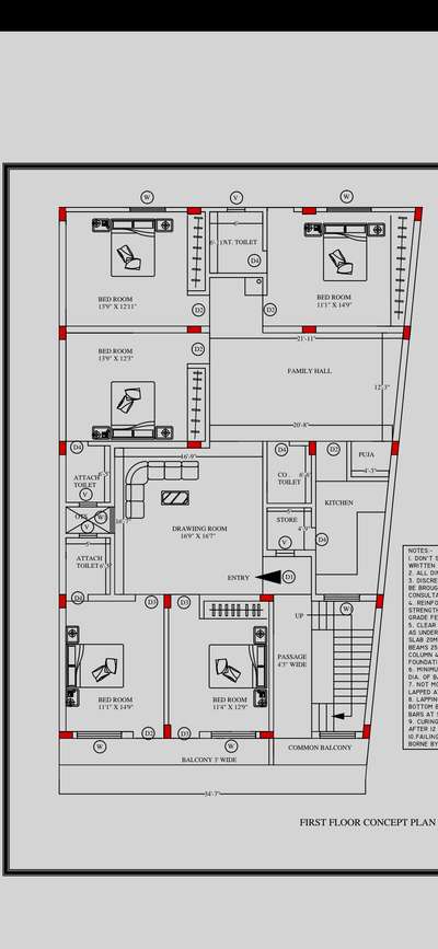 *2D planning as per vastu*
We will provide plan according to vastu also design acoording to customer demands accordingly.