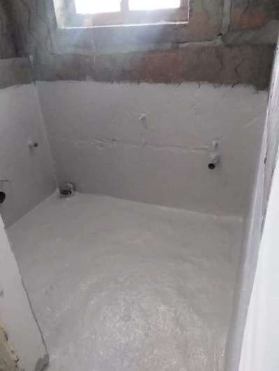 Polyurethane bathroom waterproofing