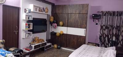 wardrobe and led cabinet  #wardrobe