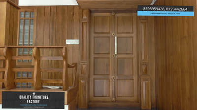 Teak Wood Panelling 💟
All kerala service available...