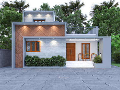 Budget Home 😍
New project at Gujarat.
2 bhk


 #exteriordesigns #architecturedesigns #TexturePainting #naturalstonepaving #ContemporaryHouse #budgethome