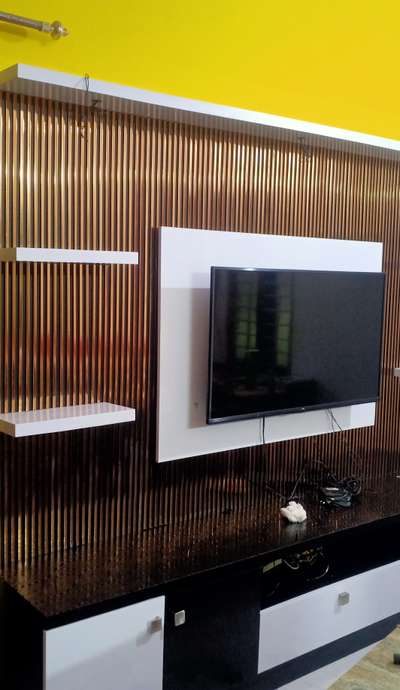 TV Unit with premium Panel #InteriorDesigner