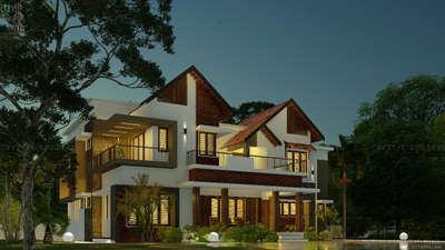 Proposed residence of Mr. Manoj at ottapalam