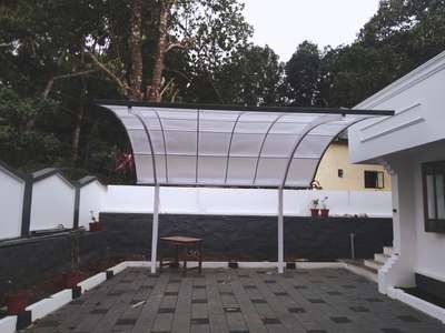 poly carbonate car porch 2 pillar cantelever 

13 feet x13 feet  #Polycarbonate   #polycarbonateroofing