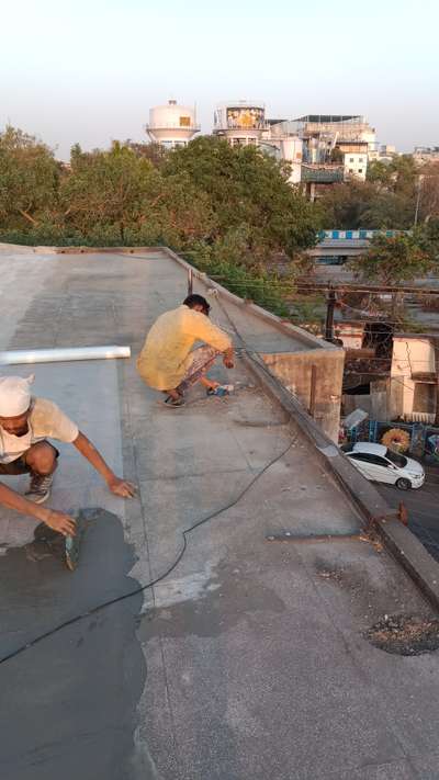 chhat ki water proofing रेट ₹60 स्क्वेयर फीत विद मटेरियल