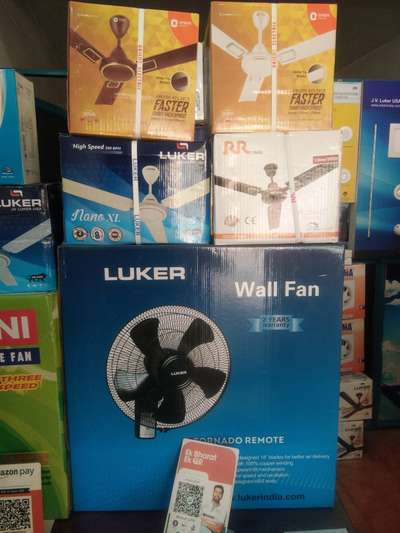 All type Fans Available
Brands: Crompton, Orient, JV Luker USA, Polycab, RR, Kulirma Etc..