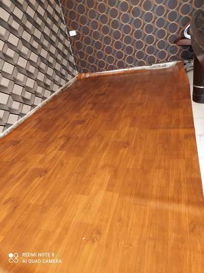 vinly flooring work by Chetan interior