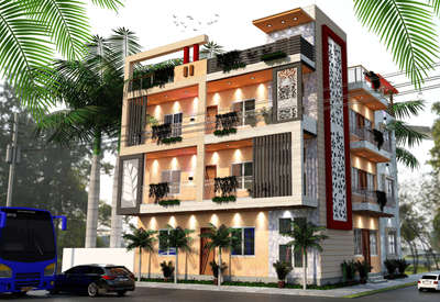 3D Elevation site at vasundhara