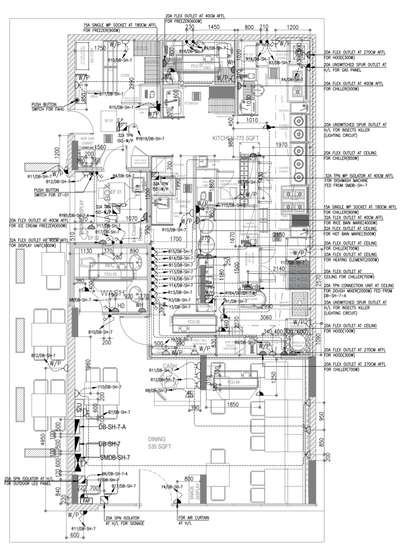 ELECTRICAL PLAN
#Shopdrawing 
#Restaurant @UAE #Design #Engineering #engineering #contracting  #supervising 
#Electrical #Plumbing #drawings 
#plans #residentialproject #commercialproject #villas
#warehouse #hospital #shoppingmall #Hotel 
#keralaprojects #gccprojects