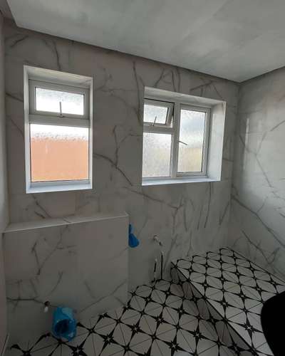 Bathroom tile work #2x2 tile