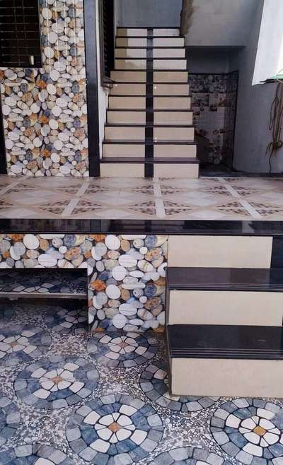 tile floors wall granite
work 
 #FlooringTiles #walltile 
#Granites  #granitestep