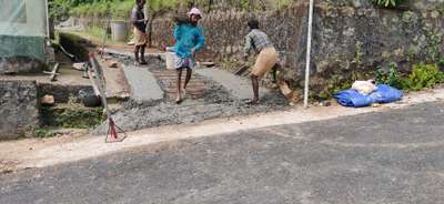 Road Concrete Work at Malamel, Kollam #concrete  #HouseConstruction