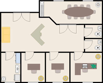 Office layout plan 
#happyclient #happycustomer #officeplan #floorplanoffice