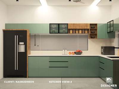 designer interior 
.
.
.
#ClosedKitchen #InteriorDesigner #KitchenIdeas #kitchenworld 
#homekitchen #3DPainting