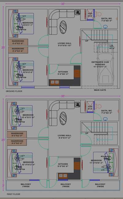 #architecturedesigns  #Architect  #HouseDesigns  #gharkenakshe  #naksha  #SmallHouse  #Architectural&Interior