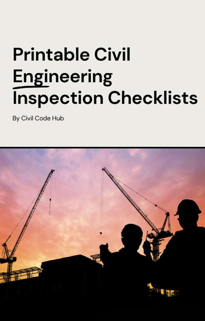 Hey 👷‍♂️
I’ve created a super-useful Construction Inspection Checklist (PDF) for civil engineers and site supervisors.
It includes 3 ready-to-use checklists:
✅ Pre-Concreting
✅ Rebar Inspection
✅ Site Readiness

📥 Instant download — print and use at site!
🔗 Get it here:

 [https://civilcodehub.gumroad.com/l/hpcmb ]

Share it with your team or friends in construction. Let’s work smarter on site! 💪 #constructionsite #CivilEngineer #site