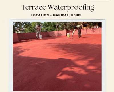 terrace waterproofing work
9368481557 #WaterProofing