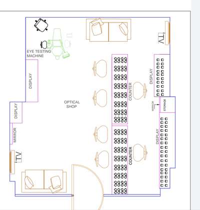 optical shop design