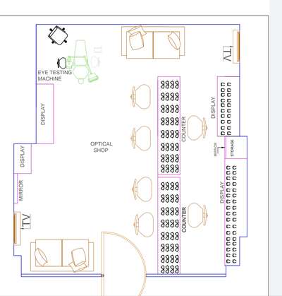 optical shop design