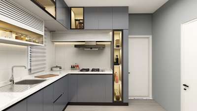 Modular kitchen design at Piravom