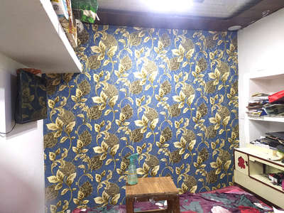 imported wallpaper work by Chetan interior