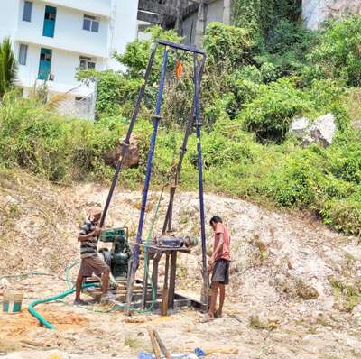 Geotechnical soil investigation/soil testing for proposed G+12 Building at Aakkulam Thiruvananthapuram. #soilinvestigation  #soiltesting  #geotechnicalengineering