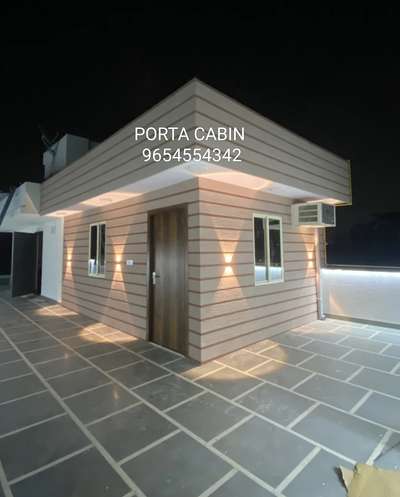 A porta cabin is a portable building that can be used as a temporary office, storage space, or accommodation. They are also known as portable cabins or modular buildings. #