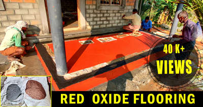 Red Oxide Flooring

40K+ views on #youtube

https://youtu.be/4tqUtZ0h6_I

#flooring #traditional #redoxide #foor #design #finish