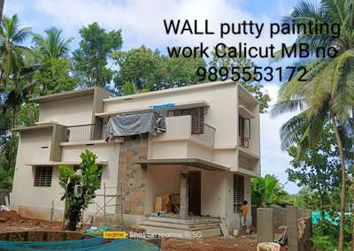 Putty painting work #puttywork #Painter
