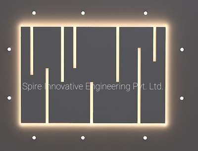 #3DCeiling  design by Spire Innovative Engineering Pvt. Ltd. 
contact us 9311778119/20/21