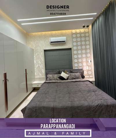 Completed Bedroom Interior 
.
. Designer Interior 
.
. #reach #postreach #interiors #work#design #viral