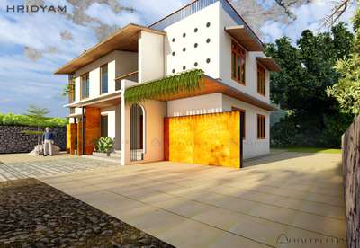 HRIDYAM
Renovated residence at calicut
completed by concept curves 
 #NaturalGrass #narrowhouseplan #HouseDesigns #5BHKHouse #calicutdesigners #CalicutConstructions&Consultants #modernminimalism #KeralaStyleHouse #naturelove #lovetodesign #architecture_minimal #Architectural&Interior #exteriordesigns