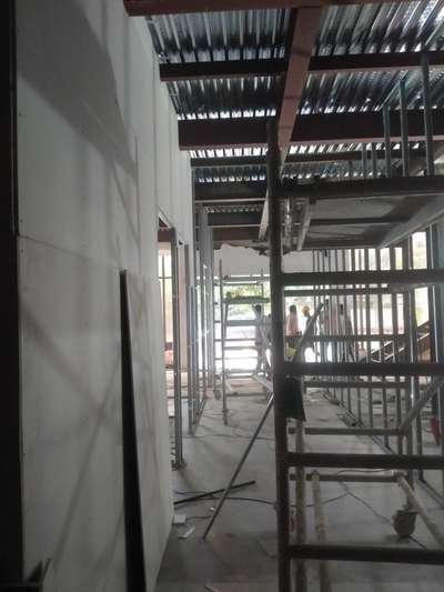 Gypsum partition