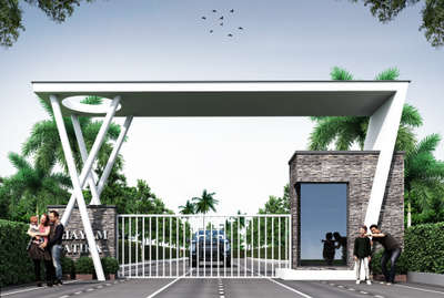 Colony main gate design...