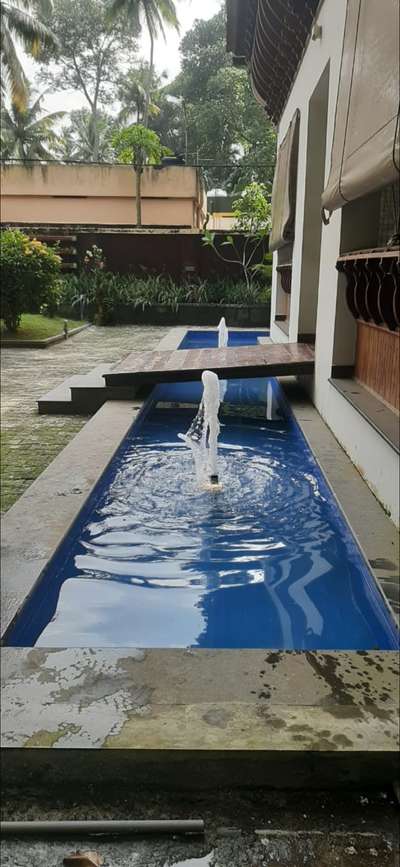 Waterbody at Anantha Lakshmi Ayurveda Resort, Chowara.