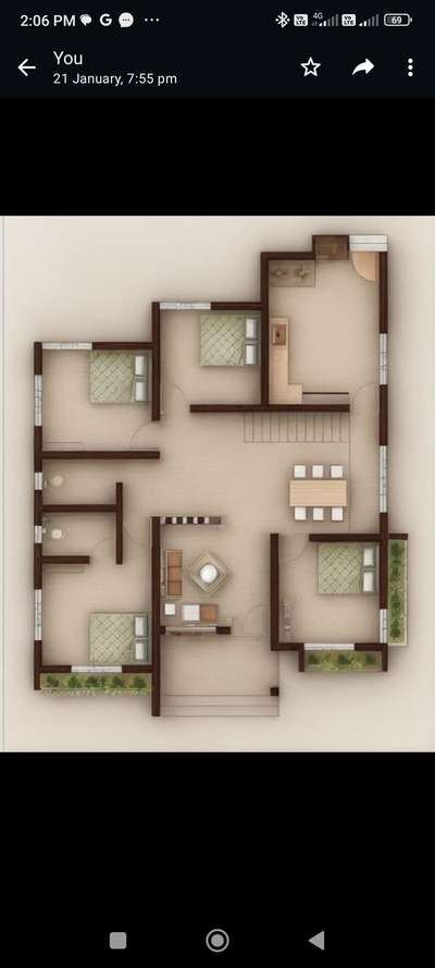 4BHK Only 1400 sqft #FloorPlans