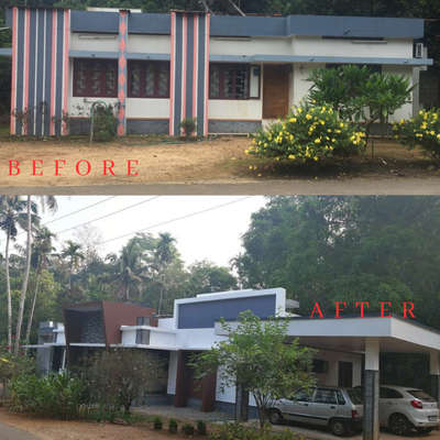 Renovated 35 yeas old House 

 #HouseRenovation  #exteriors  #architeture  #calicut  #kozhikode  #dream  #dreamhouse  #ContemporaryHouse