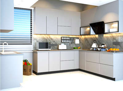 #KitchenIdeas  #LShapeKitchen  #ModularKitchen  #ModularKitchen  #modernkitchendesign