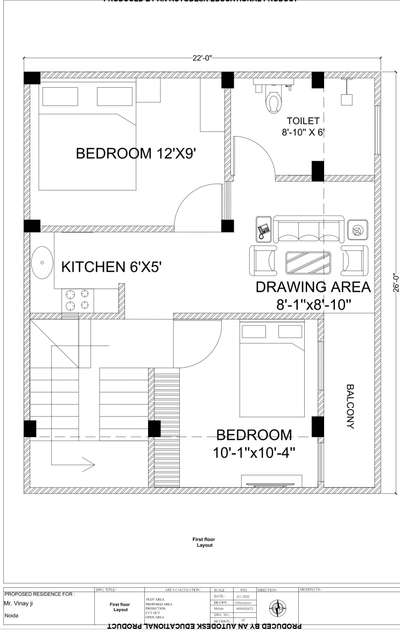 2 bhk first floor plan as per vastu
 #FloorPlans  #HouseDesigns  #2DPlans  #Architect