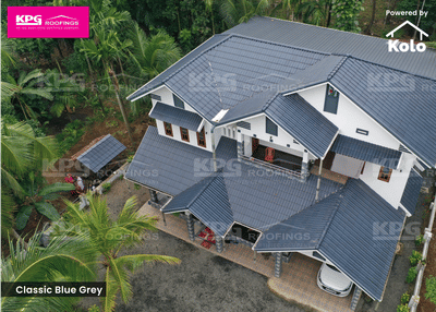 Classic Blue Gray
Update your homes with KPG Roofings

#kpgroofings #updateyourhome #homedecor #kpg #roofingtile #tiles #homeroof #RoofingIdeas #kpgroofs #homerooofing #roof