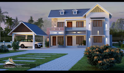 #Exterior View #Kerala_Home#2200 Sq_ft