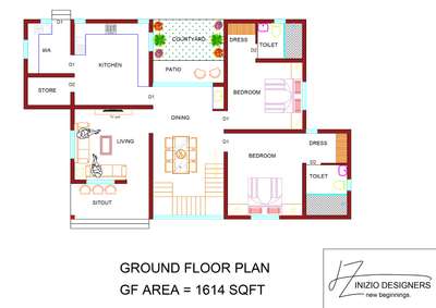 2bhk plan
#iniziodesigners #newbeginnings #2bhk #houseplan