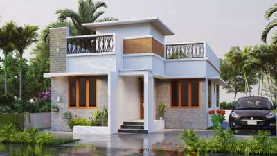 #mjengineers&architects 
.
.#2bhk #ElevationDesign #3D_ELEVATION #budgethomeplan