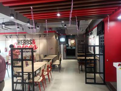 KFC final dayout #Completedproject #civilimteriorwork  #Interior_Work  #alloverindia  #interior4all  #alloverindia  #plumbingwork #carpenterwork #fabrication_work #paintingservices #electricalwork #mswork #acp_facade #withmaterialconstruction #WeWillNeverCompromiseWithQualityAndServices #allinteriorsolution #feel_free_to_contact