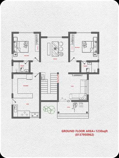 #FloorPlans  #plans
 #KeralaStyleHouse #modernhouses #architecture  #architecturedesigns #automated #autocad  #groundfloorplan