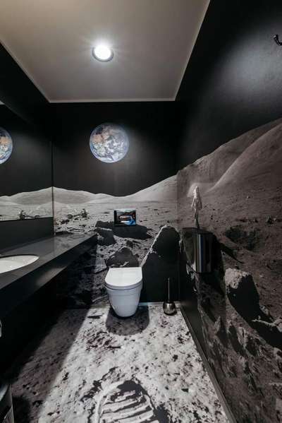 luxury bathroom 3D tiles