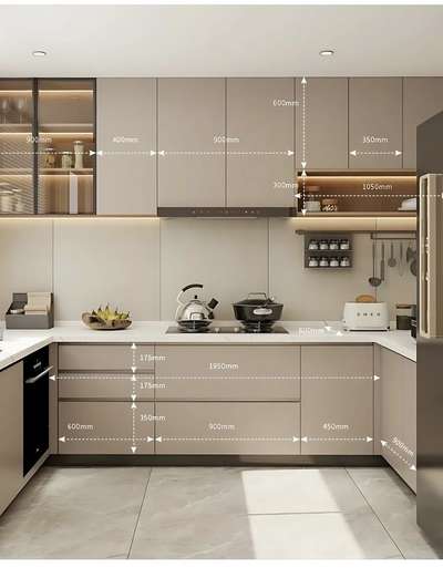 Kitchen Measurement 
……………
.
.
.
@divyinteriors 
@divy interiors 
 #LargeKitchen  #WoodenKitchen  #Designs #daimention #creativephotography #onsite #kitchenmodularcabinet #kitchenmakeovers #smartkitchensolutions #InteriorDesigner #Architectural&Interior #renderlovers #kitchenlaminate #3D #cabinets #cabinetdesign